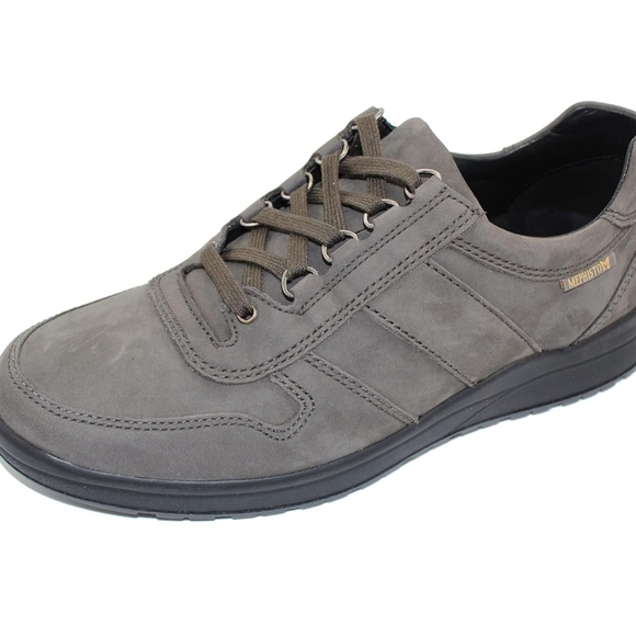 NWT Mephisto Valerian Graphite Grey Shoes Mens 12 Walking - World's Most Comfort - Picture 1 of 3